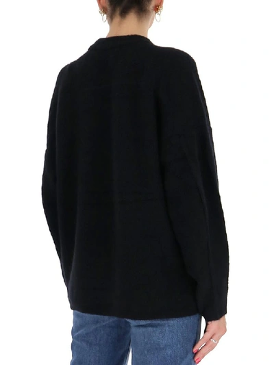 Shop 3.1 Phillip Lim / フィリップ リム 3.1 Phillip Lim Crewneck Knitted Sweater In Black