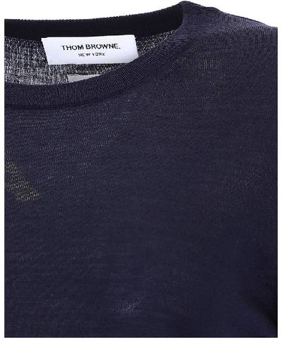 Shop Thom Browne 4 In Blue