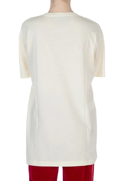 Shop Gucci Oversize T In White