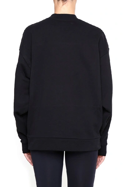Shop Alexander Wang Barcode Printed Sweatshirt In Black