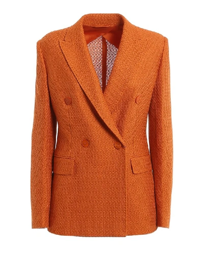 Shop Max Mara Double In Orange