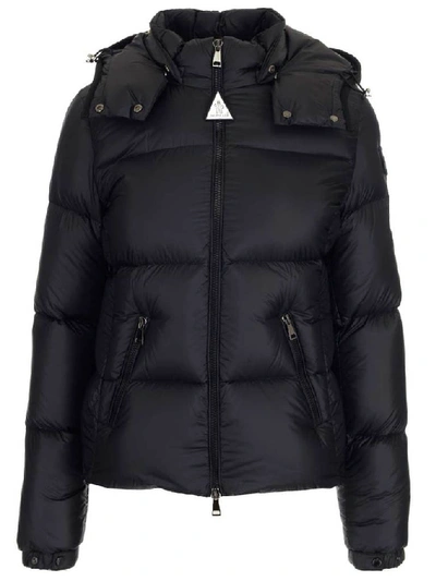 Shop Moncler Fourmi Hooded Down Jacket In Black