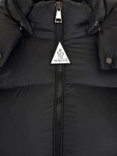 Shop Moncler Fourmi Hooded Down Jacket In Black