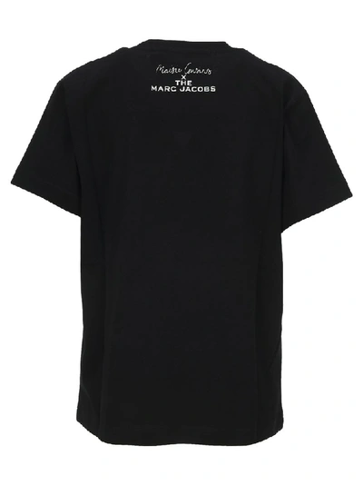 Shop Marc Jacobs Printed T In Black