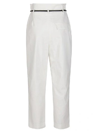 Shop 3.1 Phillip Lim Origami Pleated Pants In White