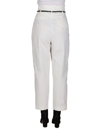 Shop 3.1 Phillip Lim Origami Pleated Pants In White