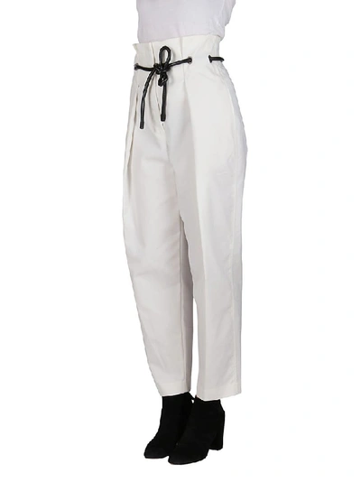 Shop 3.1 Phillip Lim Origami Pleated Pants In White