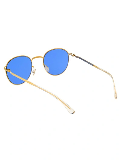 Shop Mykita Lite Jonte Sunglasses In Gold