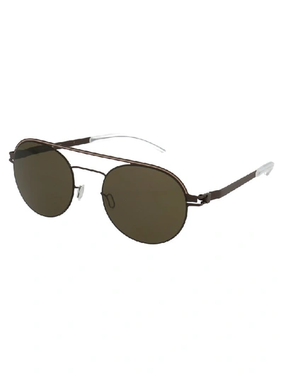 Shop Mykita No1 Turner Sunglasses In Brown