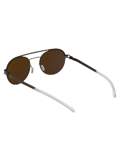 Shop Mykita No1 Turner Sunglasses In Brown