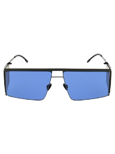 Shop Mykita X Helmut Lang 001 Sunglasses In Black
