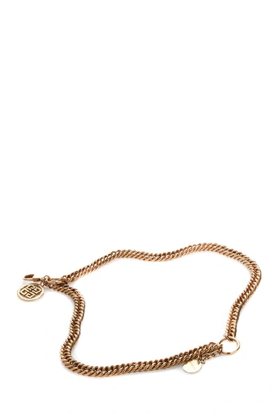 Shop Givenchy 4g Chain Choker Necklace In Gold