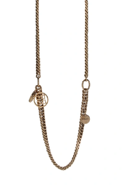 Shop Givenchy 4g Chain Choker Necklace In Gold