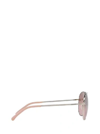 Pre-owned Chanel Aviator Frame Sunglasses In Multi