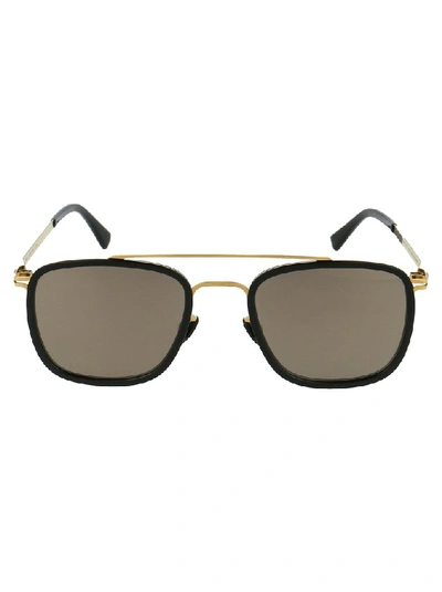 Shop Mykita Lite Hanno Sunglasses In Black