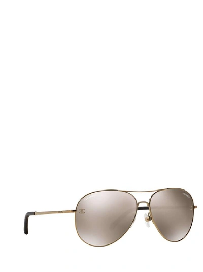 Pre-owned Chanel Aviator Frame Sunglasses In Multi