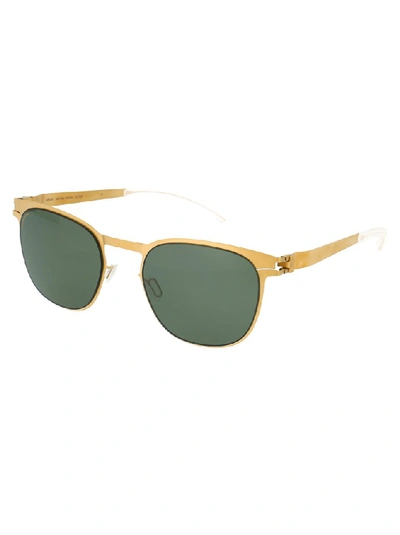 Shop Mykita No1 Easton Sunglasses In Gold