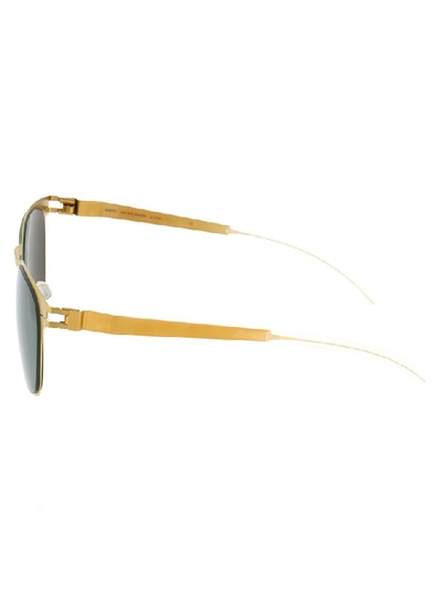 Shop Mykita No1 Easton Sunglasses In Gold