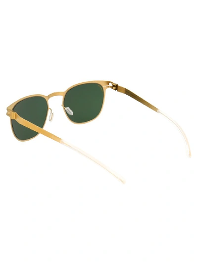 Shop Mykita No1 Easton Sunglasses In Gold