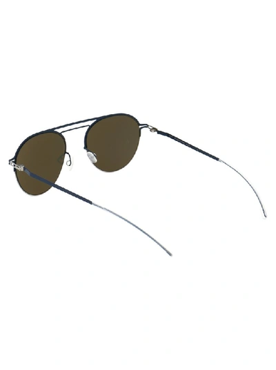 Shop Mykita Decades Duane Sunglasses In Blue
