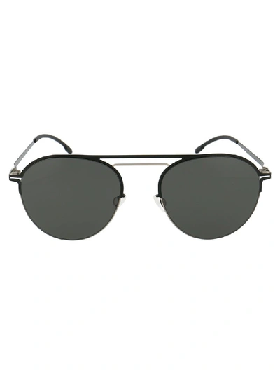 Shop Mykita Decades Duane Sunglasses In Black