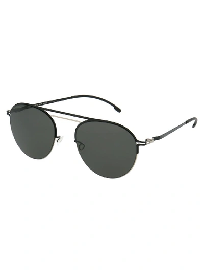 Shop Mykita Decades Duane Sunglasses In Black