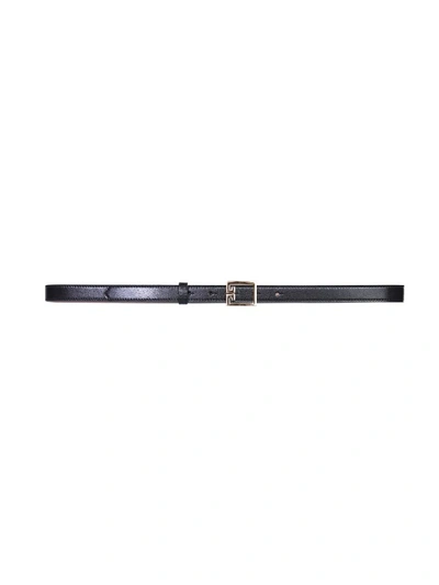 Shop Givenchy Double G Belt In Black