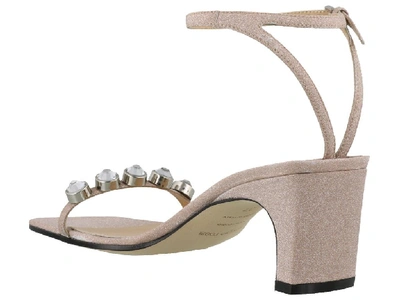 Shop Sergio Rossi Sr1 Sandals In Pink