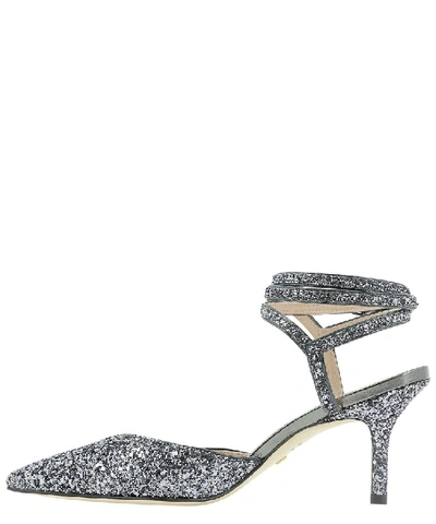 Shop Stuart Weitzman Revel 75 Pumps In Silver