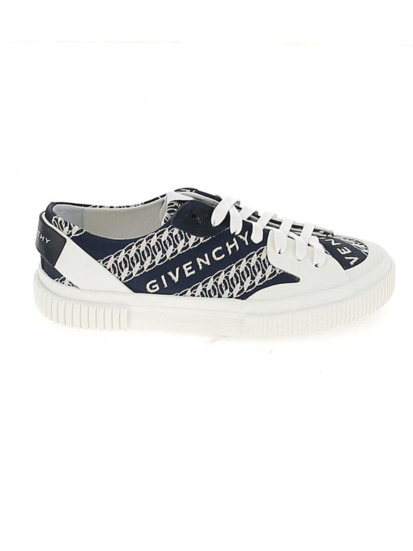 givenchy low sneakers in canvas