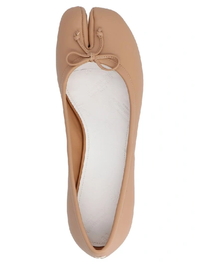 Shop Maison Margiela Tabi Court Shoes In Beige