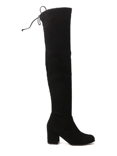 Shop Stuart Weitzman Tieland Boots In Black