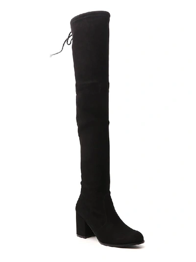 Shop Stuart Weitzman Tieland Boots In Black