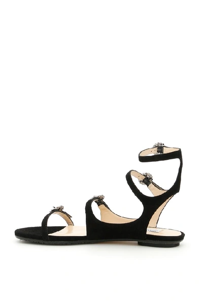 Shop Jimmy Choo Naia Sandals In Black