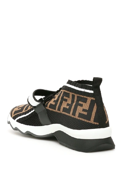 Shop Fendi Rockoko Ff Monogram Sneakers In Multi