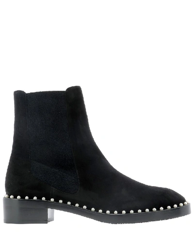 Shop Stuart Weitzman Cline Ankle Boots In Black