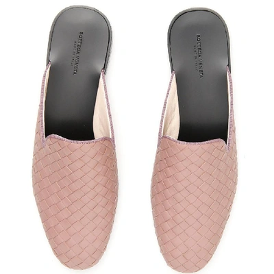 Shop Bottega Veneta Fiandra Mules In Pink