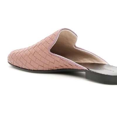 Shop Bottega Veneta Fiandra Mules In Pink