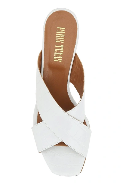 Shop Paris Texas 65 Mules In White