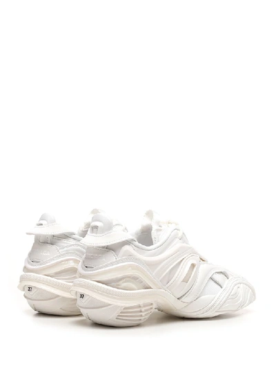 Shop Balenciaga Tyrex Sneakers In White