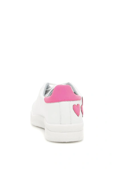 Shop Chiara Ferragni Roger Heart Sneakers In Pink