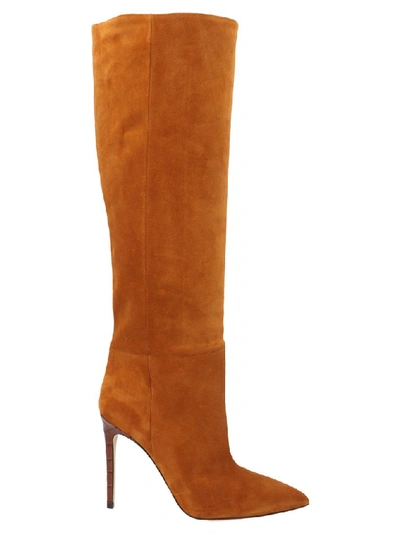 Shop Paris Texas Stiletto Boots In Orange
