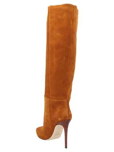 Shop Paris Texas Stiletto Boots In Orange