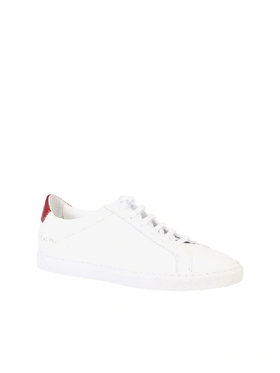 Shop Common Projects Retro Low Sneakers In White