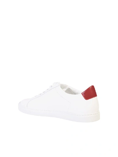 Shop Common Projects Retro Low Sneakers In White