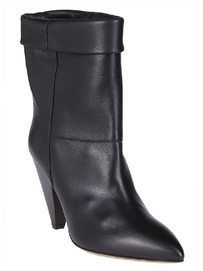 Shop Isabel Marant Luido Slip On Boots In Black