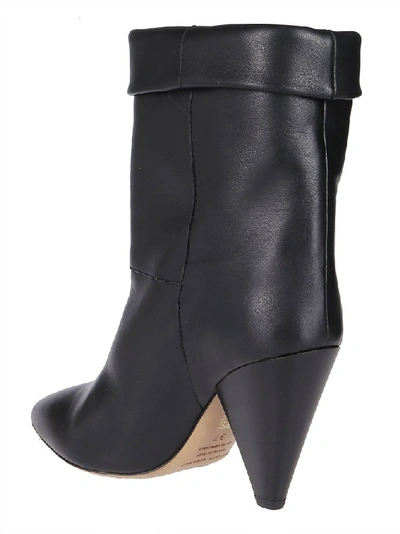 Shop Isabel Marant Luido Slip On Boots In Black