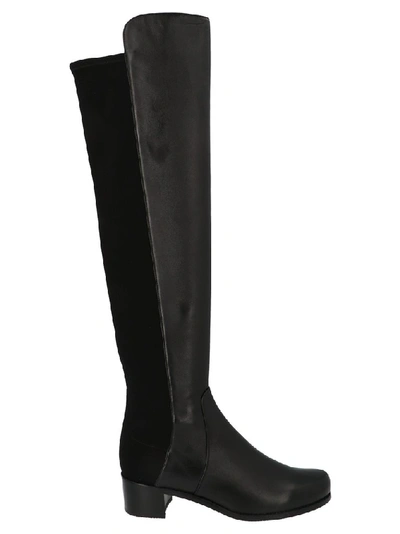 Shop Stuart Weitzman Reserve Boots In Black