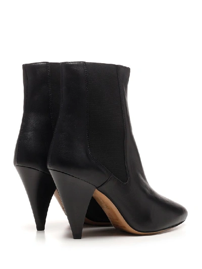 Shop Isabel Marant Chelsea Boots In Black
