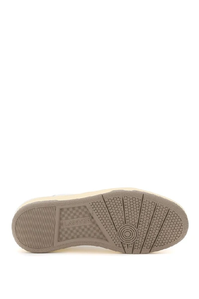 Shop Lanvin Clay Low In White